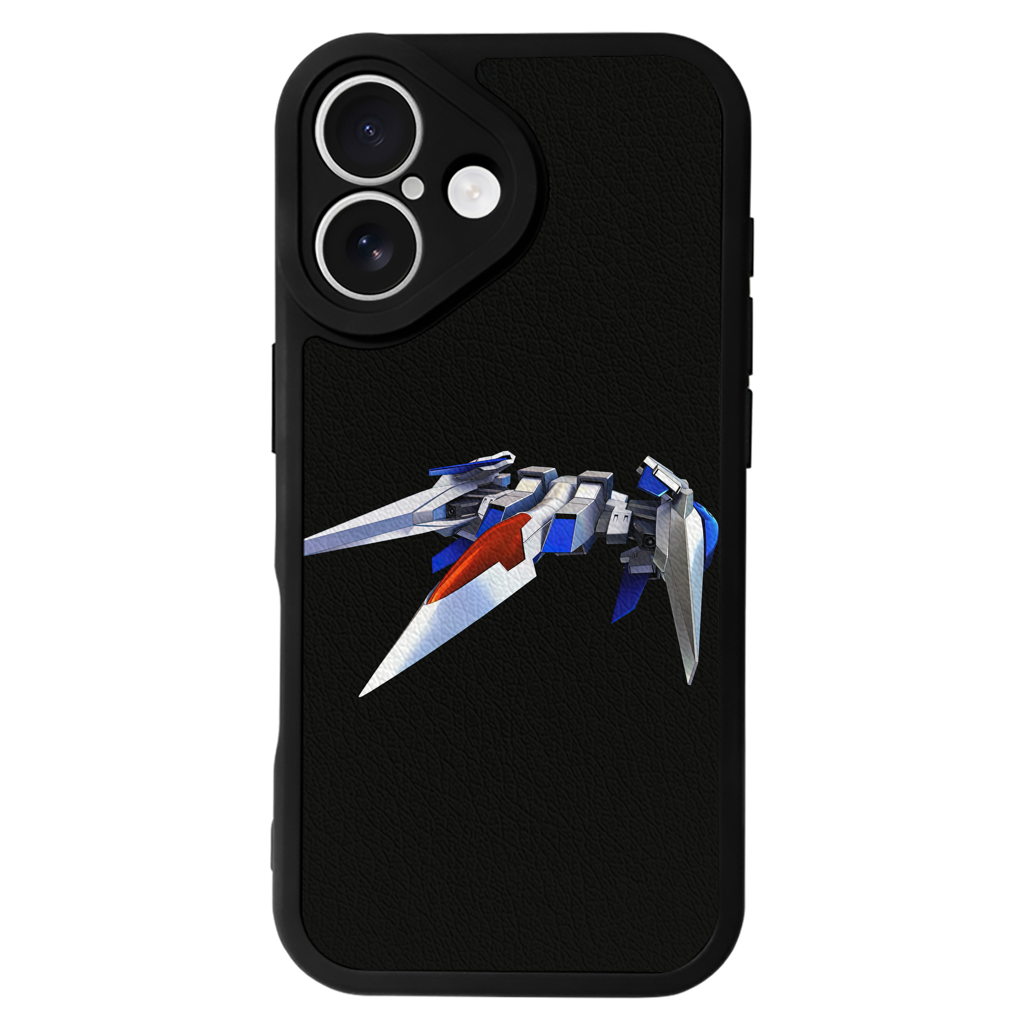 （画像用） 機動戦士ガンダム Mobile Suit Gundam 【iPhone 16シリーズ対応】シリコンスマホケース（レザー調） 材質：シリコン